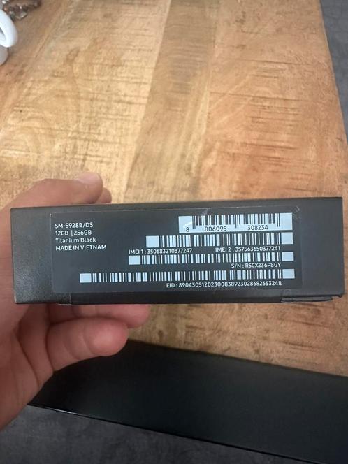 Nieuwe Samsung s24 ultra titanium black 256 gb te koop
