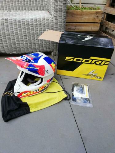 Nieuwe Scorpion crosshelm cross helm maat s