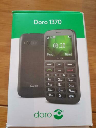 Nieuwe seniorentelefoon Doro 1370