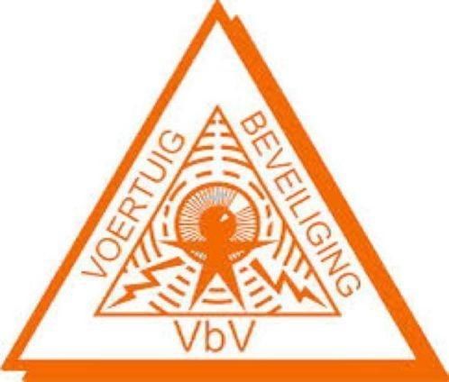 Nieuwe setjes gecertificeerde SCM amp TNO VBV ALARMSTICKERS