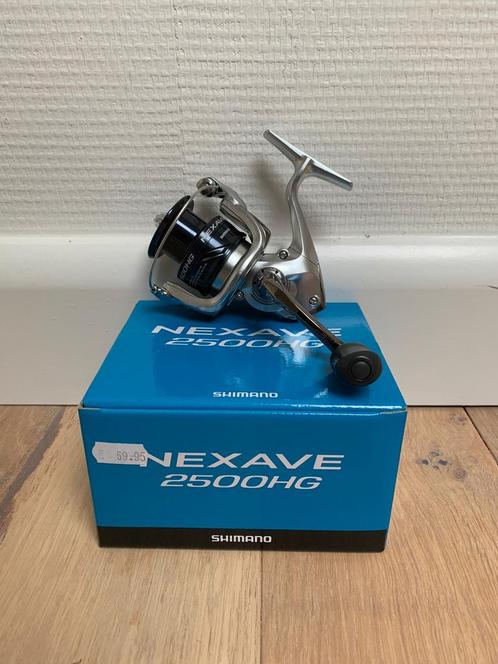 Nieuwe Shimano Nexave 2500HG molen, 4 lagers