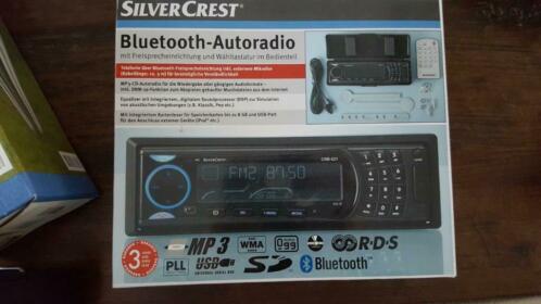 Nieuwe silvercrest autoradio mp3, cd afstandsbediening bleut