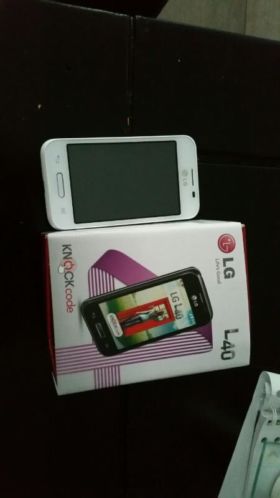 Nieuwe Simlock-Vrij LG40 white