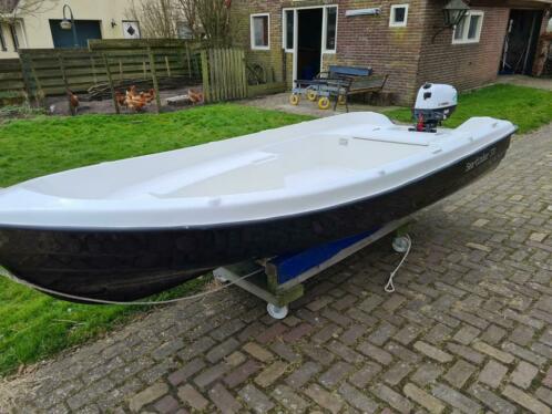 Nieuwe sloep met zgan 4pk 4-takt yamaha