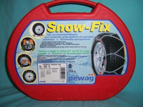 Nieuwe sneeuwkettingen Pewag SnowFix SL 69 3 N201.m39b3