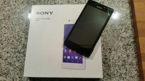 Nieuwe Sony xperia m2 aqua black simlock vrij 