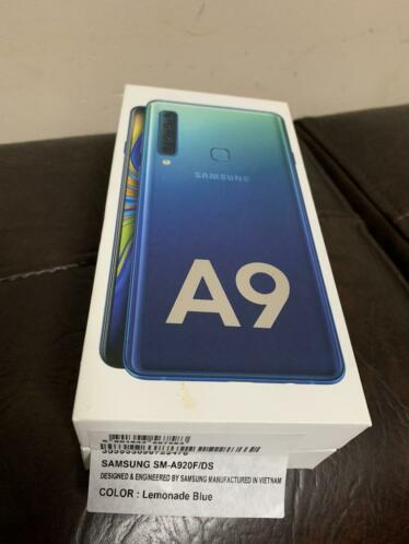 Nieuwe staat Samsung Galaxy A9,4xcamera achter 128 GN,6gb