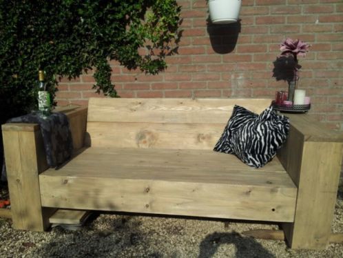  Nieuwe steigerhouten tuinbank