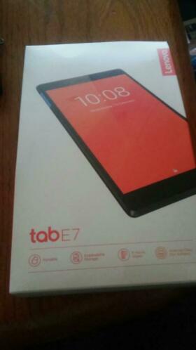 Nieuwe tablet e7