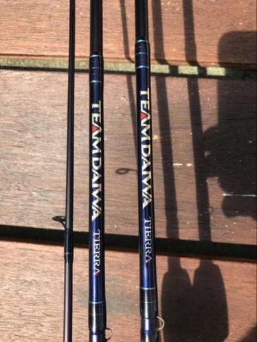 nieuwe team daiwa tierra spinhengel 1,8m en 5-30 gr fuji