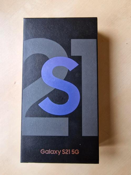Nieuwe toestel (Samsung S21-Phantom Violet).