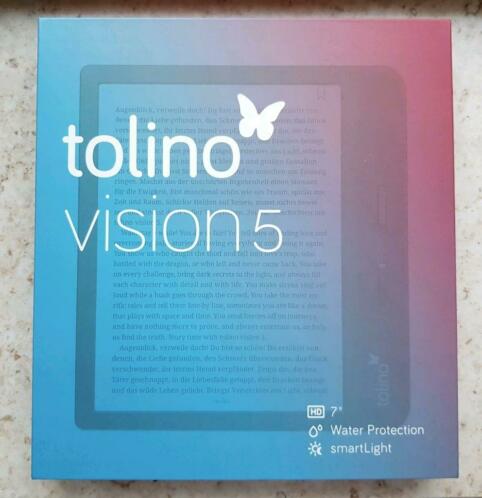 Nieuwe Tolino Vision 5 H2O ( 7 inch ) van 189,00 voor 119,00