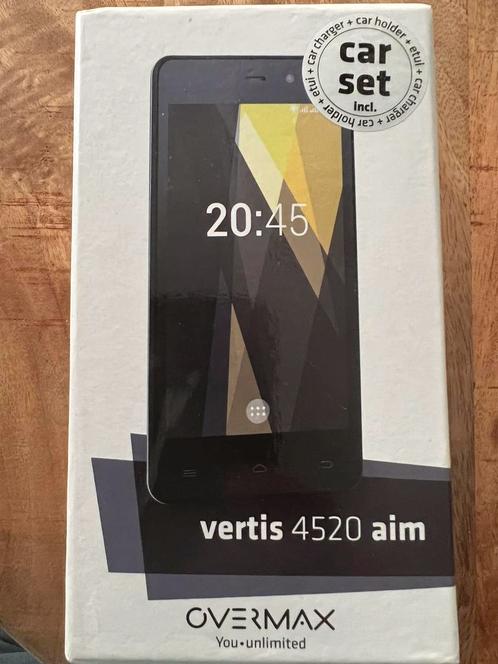 Nieuwe Vertis Overmax smartphone.