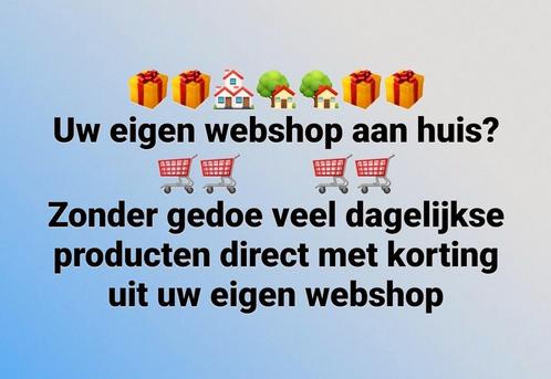 Nieuwe webshop zoekt eigen gebruikers