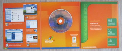 Nieuwe XP Home Service Pack 2, originele CD, productkeylice