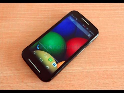 NIEUWE ZWARTE MOTOROLA MOTO E Te Ruil 