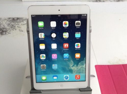 Nieuwstaat iPad mini wit 16 GB compleet 