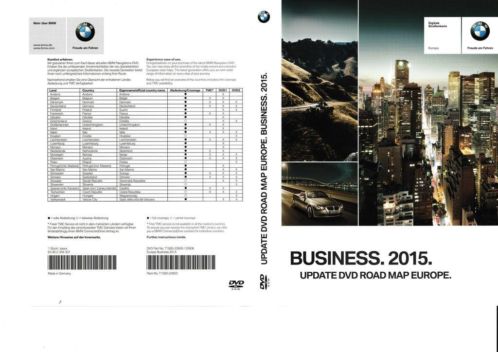 NIEUWSTE BMW Business en High Navigatie Software