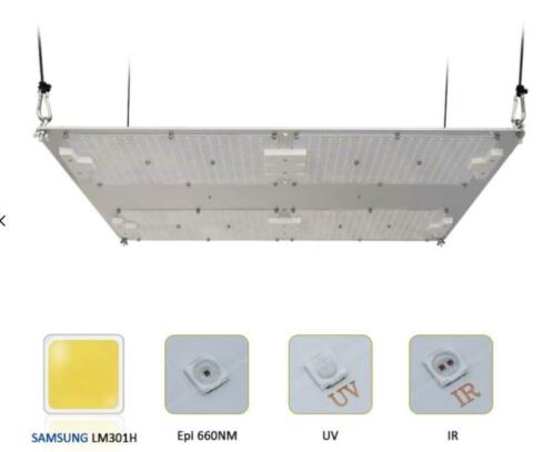 Nieuwste LED Quantum Board Samsung LM301H,Epistar IR  UV