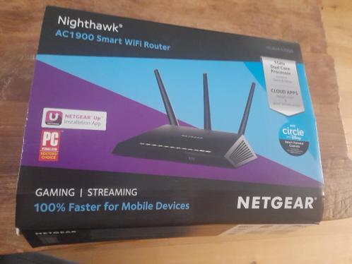 Nighthawk AC1900 Smart WiFi router.
