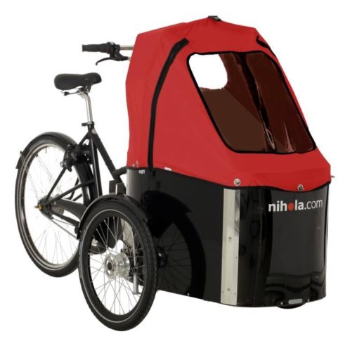 Nihola, de beste 3 wiel bakfiets  de beste rijeigenschappen