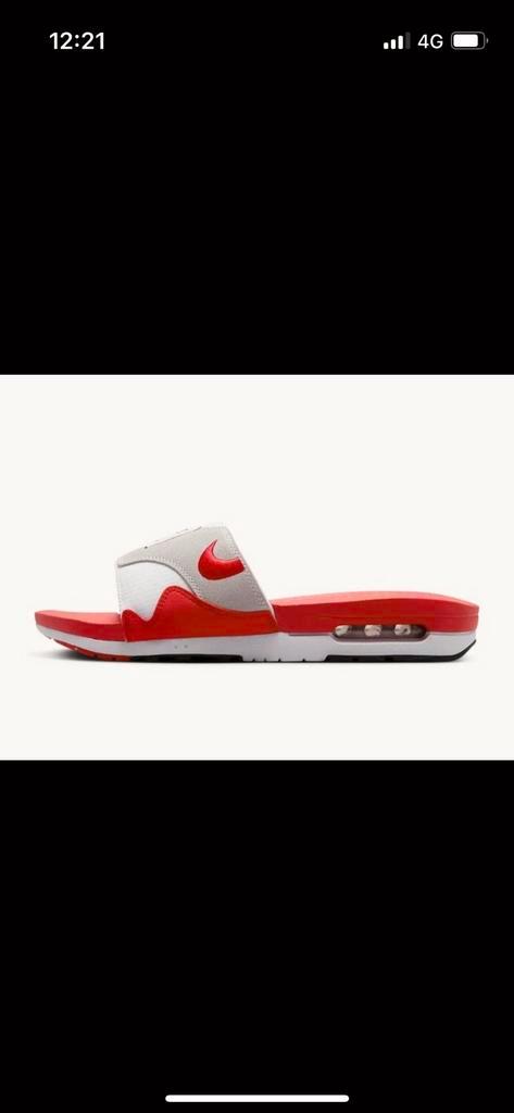 Nike air max 1 OG red  slides