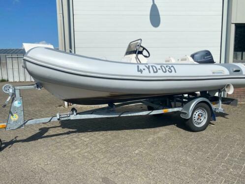 Nimarine 410 Hypalon met 20pk inclusief trailer