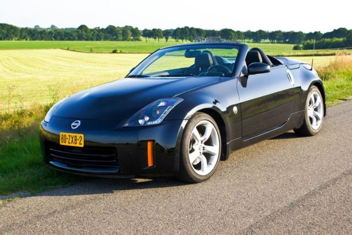 Nissan 350 Z 2007 (nieuwste type) Zwart Roadster