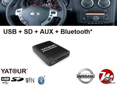 NISSAN Bluetooth AUX USB iPhone Android audio interface