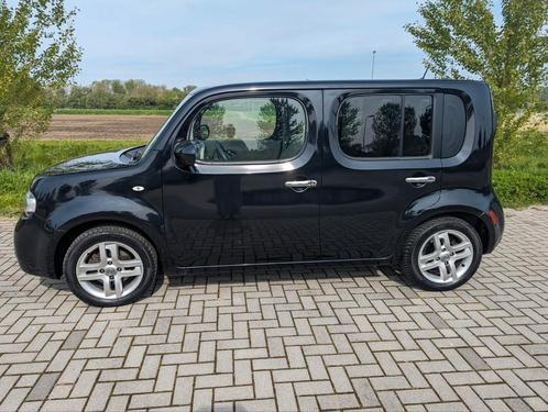 Nissan Cube 1.6 CVT 2011 Zwart AUTOMAAT, trekhaak, navigatie