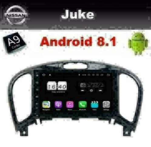 Nissan Juke 8inch radio navigatie android 8.1 dab wifi 16gb