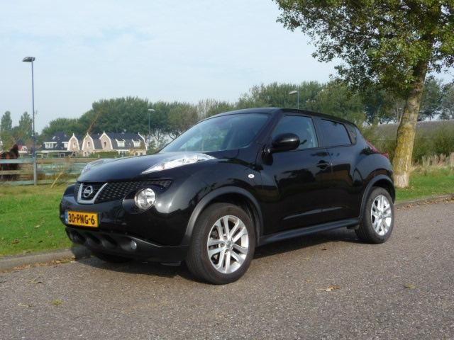 Nissan Juke Tekna 1.6 16V 117 PK 2011 Zwart Metallic