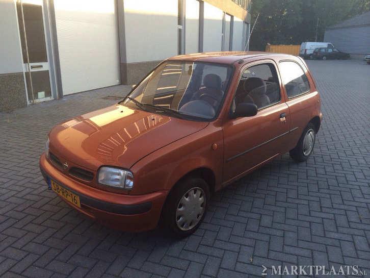 Nissan Micra 1.0 3D 1997 Bruin airco119 dkm stuurbekracht