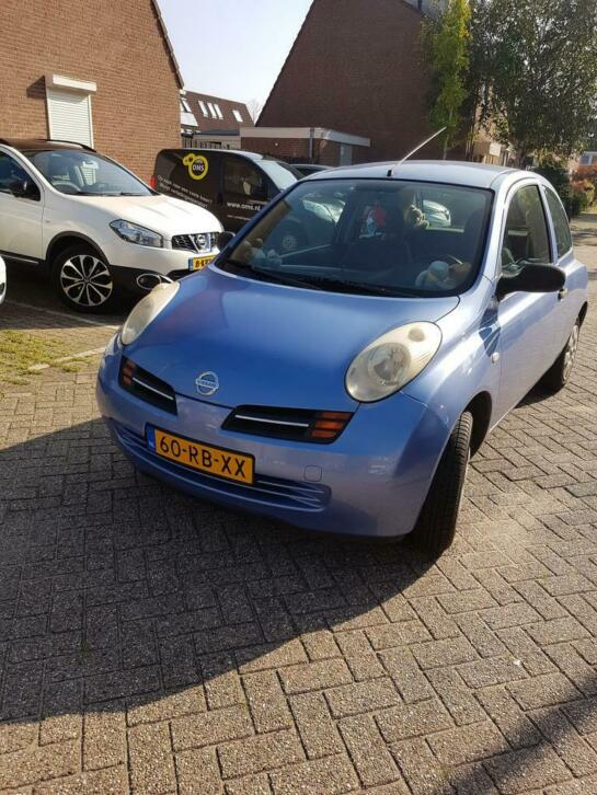 Nissan Micra 1.0 3DR 2005 Blauw