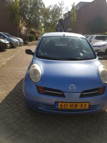 Nissan Micra 1.0 3DR 2005 Blauw