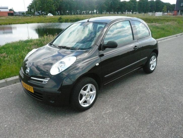 Nissan Micra 1.2 48KW 3DR 2005 Zwart