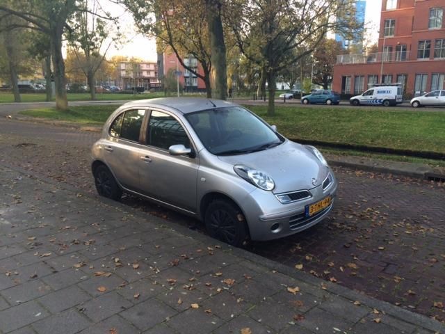 Nissan Micra 1.2 48KW 5DR 2008 Grijs met Airco