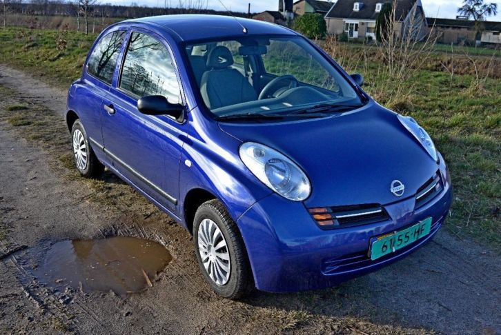 Nissan Micra 1.2 59KW 3DR 2003 Blauw