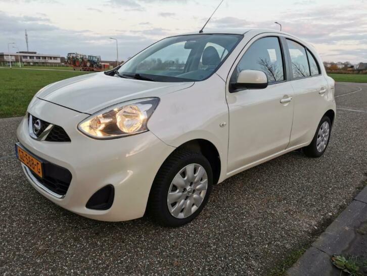 Nissan Micra 1.2 72KW 5DR 2015 Parelmoer Wit NW Ketting