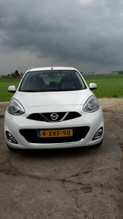 Nissan Micra 1.2 Acenta Airco Cruise 5drs 2014 Wit