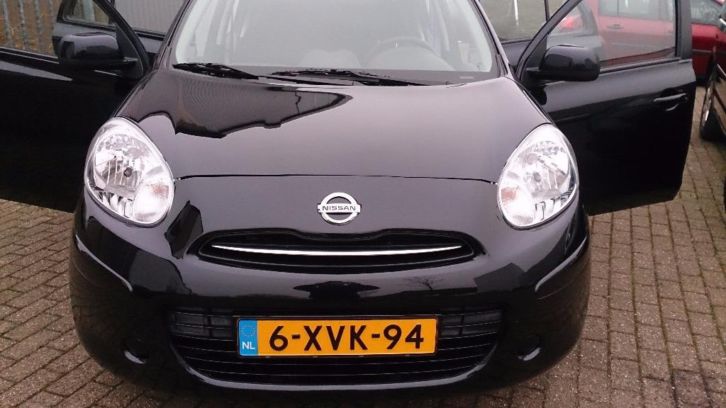 Nissan Micra 1.2 ACENTA AIRCO LUXE UITV.5DR 2013 Zwart