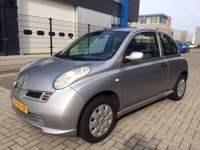 Nissan Micra 1.2 Sport 2003 airco 160km Nap grijs met.