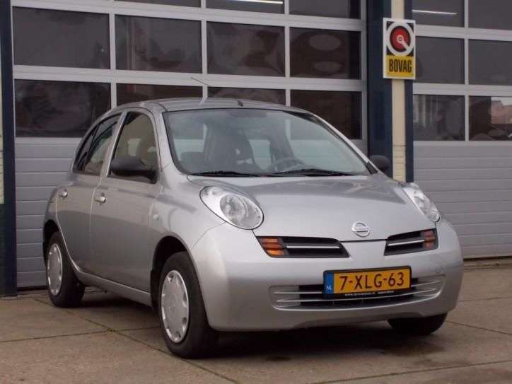 Nissan Micra 1.2 Visia, 5 Deurs, Cpv, Weinig Km (bj 2004)