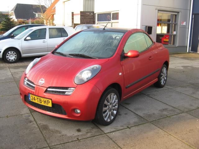 Nissan Micra 1.6 Tekna Plus airco met glazen dak heele mooie