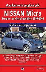Nissan Micra Vraagbaak Handleiding 2003-2004 BenzineDiesel