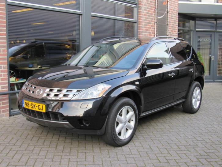 Nissan Murano 3.5 V6 CVT 2006 Zwart