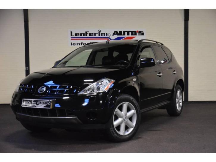 Nissan Murano 3.5 V6 CVT 2008 Zwart Navi 141000 km NAP