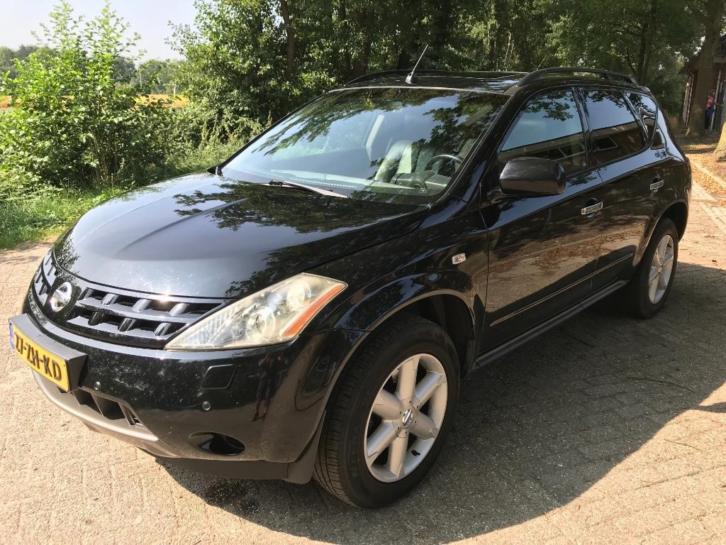 Nissan Murano 3.5 V6 CVT 4WD 2008 Zwart LPG G3 APK 09-2019