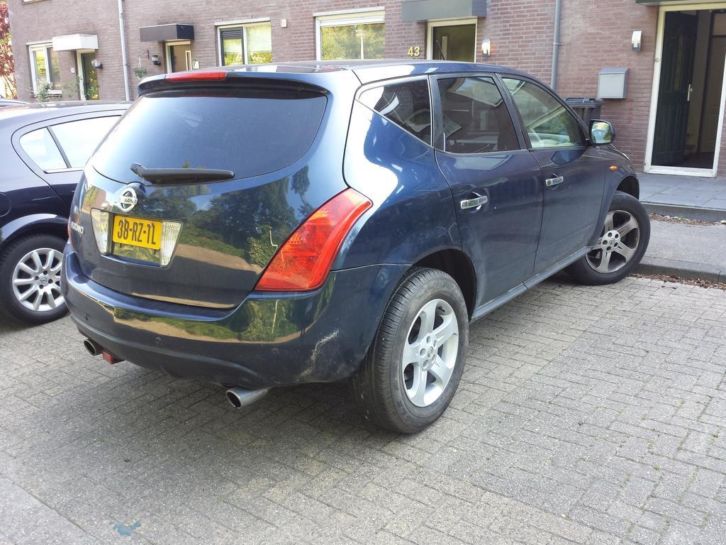 Nissan Murano LPG 2005 Blauw 3,5 liter 4wd