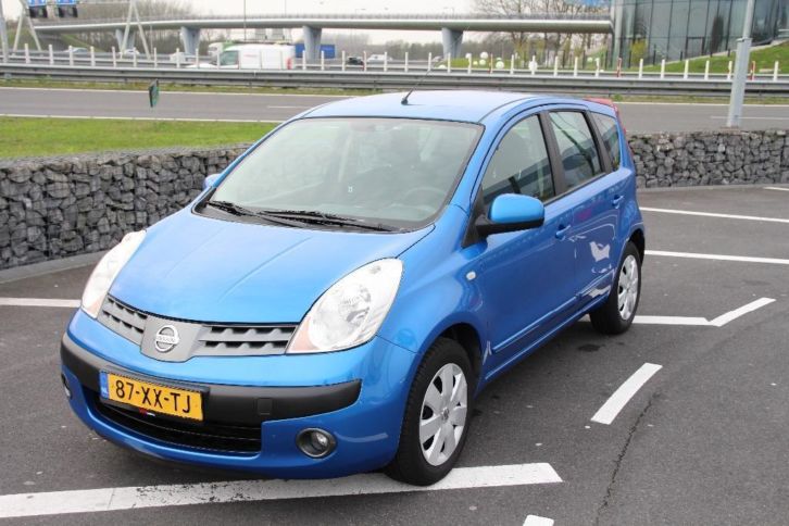 Nissan Note 1.4 16V 2007 Blauw 19.000km